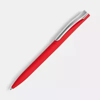 Ручка шариковая Pin Soft Touch, красная