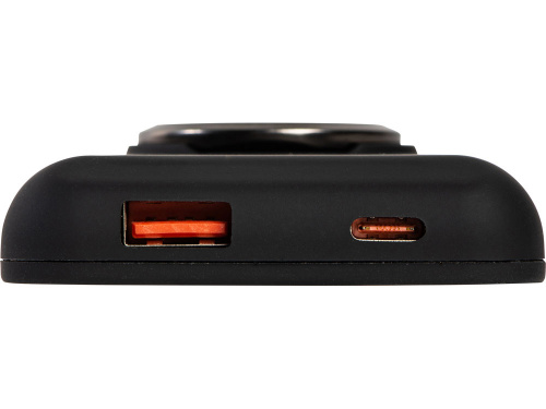 Магнитный беспроводной внешний аккумулятор MagnetIQ, 5000 mah, 10 W, черный (Р) фото 13 Магнитный беспроводной внешний аккумулятор MagnetIQ, 5000 mah, 10 W, черный (Р) фото 13