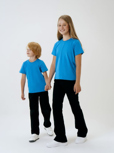 Футболка детская T-Bolka Kids, бирюзовая фото 8