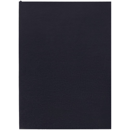 Ежедневник Flat Light, недатированный, иссиня-черный
