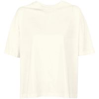 Футболка оверсайз женская Boxy Women, молочно-белая