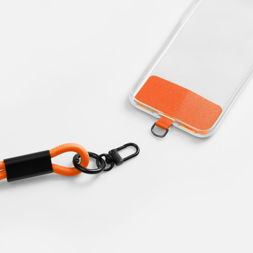 Кабель-ланьярд energyFlex Power Delivery 60 Вт, оранжевый фото 5